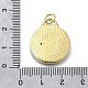 Латунные микро проложить кубического циркония подвески KK-V010-06G-01-3