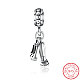 Shoes 925 Sterling Silver European Dangle Charms STER-BB15860-8