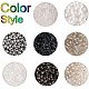 NBEADS 160g 20g/Compartment Round Glass Seed Beads SEED-NB0001-04-4