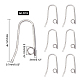 Unicraftale 304 Stainless Steel Earring Hooks STAS-UN0015-65-4