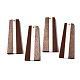 Resin & Walnut Wood Pendants X-RESI-S389-073A-A02-1