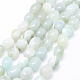 Chapelets de perles en agate à rayures naturelle et teinte G-K264-01B-16-1
