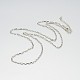 Herstellung von Halsketten aus eisernen Kastenketten MAK-J009-36P-2