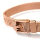 Bracelets de montres en 304 acier inoxydable WACH-P015-02J-2