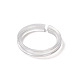 Прозрачные пластиковые одинарные кольца-дисплеи для браслетов BDIS-F006-01A-2