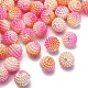 Cuentas acrílicas de perlas de imitación 50pcs OACR-YW0001-11E-2