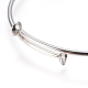 Adjustable 304 Stainless Steel Bangle Making MAK-F227-32A-P-2