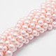Chapelets de perles en coquille BSHE-L025-06-8mm-1