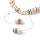 Ensemble de bracelets de perles d'argile polymère faits à la main BJEW-TA00043-01-9