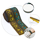 Ahandmaker 2rolls 2 colores estilo étnico bordado cintas de poliéster OCOR-GA0001-11-5