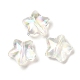 Placage uv transparent perles acryliques irisées arc-en-ciel OACR-A021-01-1