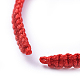 Cuerda de nylon trenzado para la toma de la pulsera DIY AJEW-M001-11-4