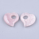 Colgantes naturales de cuarzo rosa G-S349-13-2