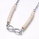 304 Stainless Steel Pendant Necklaces NJEW-F223-36-2