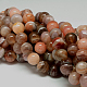 Natural Botswana Agate Beads Strands G-P132-08-8mm-1