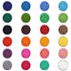 PH PandaHall 24000 Pcs 24 Colors 12/0 2mm Multicolor Beading Glass Seed Beads Opaque Round Pony Bead Waist Beads Mini Spacer Beads for Earring Bracelet Neckalce Anklet Choker Jewelry Making SEED-PH0004-03-1