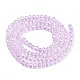 Chapelets de perles en verre électroplaqué EGLA-A034-T6mm-A22-2