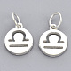 925 Sterling Silver Charms X-STER-T002-44S-08-2