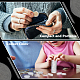 Caja de almacenamiento de monedas de plástico&nbsp;CON-WH0099-89-5