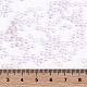 TOHOラウンドシードビーズ  日本製シードビーズ  （477)つの染められたabラベンダーミスト  8/0  3mm  穴：1mm  約222個/10g X-SEED-TR08-0477-4