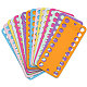 Globleland 16 Uds. Placa de hilo de bordar de plástico de 8 colores DIY-GL0004-64-1