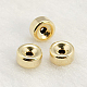 Distanziatori perline riempiti in oro giallo KK-G159-7x4mm-1-1