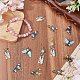 Sunnyclue 20 pièces 5 pendentifs en alliage d'émail de série d'insecte de style ENAM-SC0004-71-4