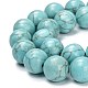 Chapelets de perles en turquoise synthétique G-C180-02D-2