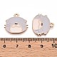 Подвески из эмали и сплава ENAM-T022-02A-01-3