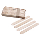 Bastoncini applicatore di cera per ceretta a spatola in legno MRMJ-R047-15-2