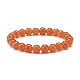 Dyed Natural Malaysia Jade Round Beads Stretch Bracelets Set BJEW-JB06955-3