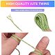 PandaHall Elite about 180yards 18 Color 1.5mm Jute Twine String Cord Hemp Jute String Rope for Artworks DIY Craft Gift Wrapping Twine Craft Projects OCOR-PH0003-40-2