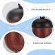 3шт 3 цвета деревянные подвески WOOD-NB0002-06-4