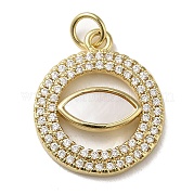 Латунные микро проложить кубического циркония подвески KK-Q808-03G