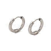 Серьги-кольца из нержавеющей стали 304 EJEW-P177-P-21