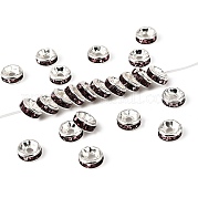 Латунь марки А горный хрусталь Spacer бисер RSB036NF-16