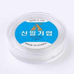 Coreano hilo cristal elástico, para la fabricación de la joya, Claro, 1.2mm, alrededor de 21.87 yarda (20 m) / rollo