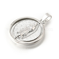 Messing Anhänger & Charms&nbsp;KK-G529-06A-P