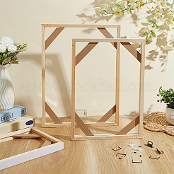 Cadre en bois pour peinture à l'huile&nbsp;DIY-WH0671-376B