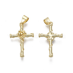 Messing Anhänger & Charms&nbsp;KK-R133-030-NF