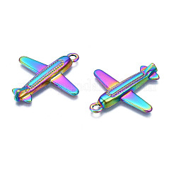 Regenbogenfarbene legierung anhänger&nbsp;PALLOY-N156-192-NR