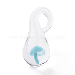 Pendentifs vernissées en verre manuels&nbsp;X-LAMP-Q028-12B