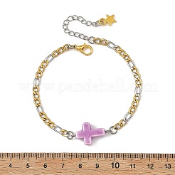 Bracelets religieux en porcelaine faits à la main&nbsp;BJEW-JB14271