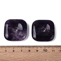 Colgantes de amatista con bandas naturales&nbsp;G-Q602-02E