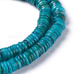 Eau douce naturelle de coquillage perles brins&nbsp;BSHE-I016-04C