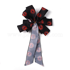 Spinnenmuster ployester bowknot display dekoration&nbsp;AJEW-WH0285-53
