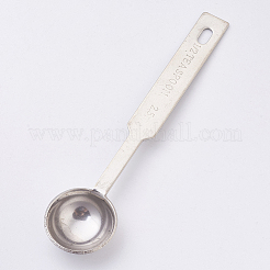 Cuchara de acero inoxidable para cera&nbsp;X-DIY-WH0056-02