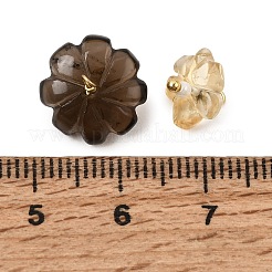 Pendentifs sculptés en pierre naturelle mélangée&nbsp;GG-CBA7F68-01G