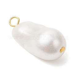 Pendentifs en perles d'imitation abs&nbsp;PALLOY-JF04059-01