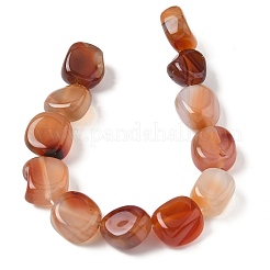 Cuentas de ágata natural hebras&nbsp;G-H295-D01-17